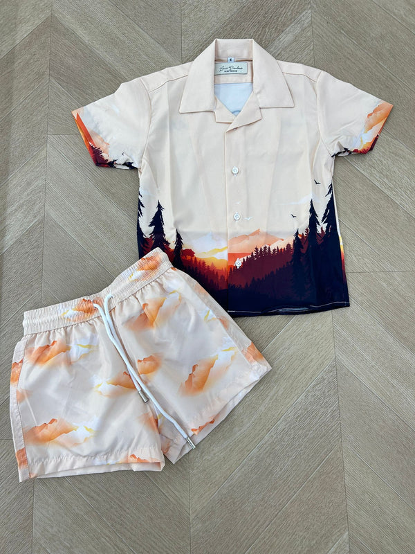 Camicia sunset