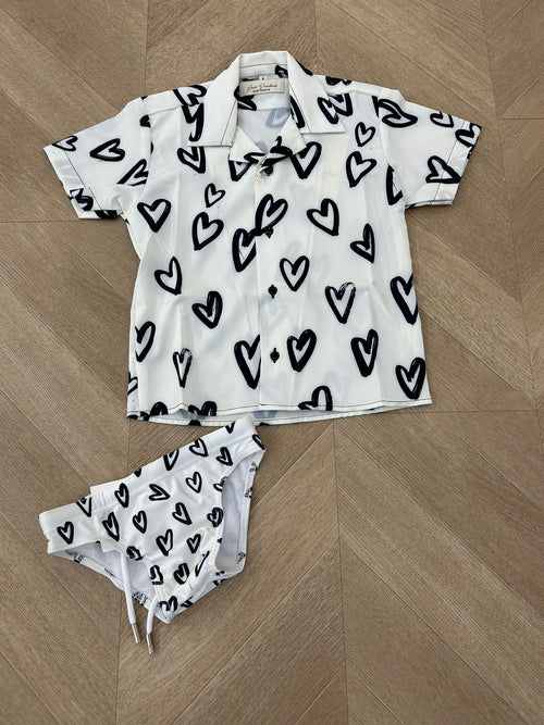 camicia cuore