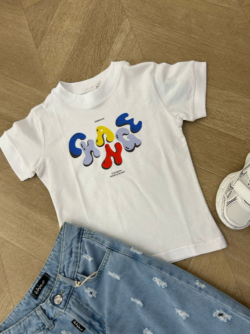 T-shirt benj bianca