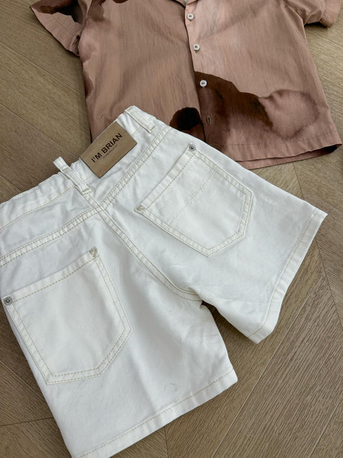 Bermuda bianco imb