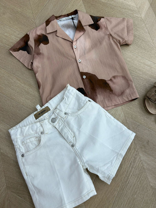 Bermuda bianco imb