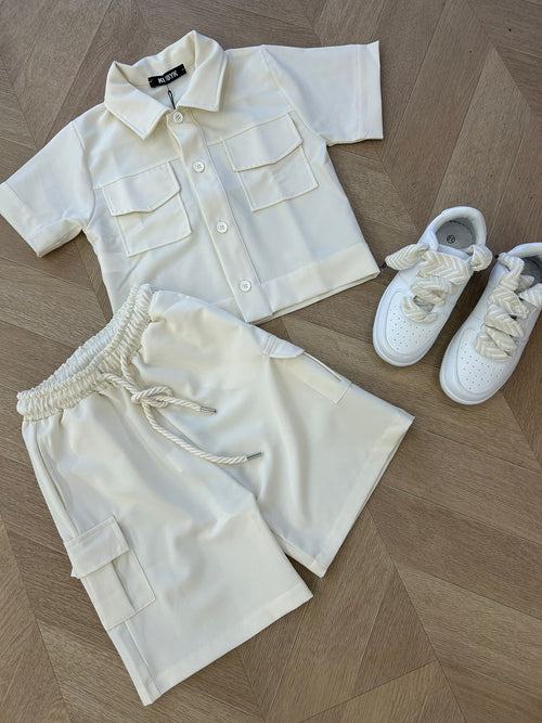 camicia tasconi panna