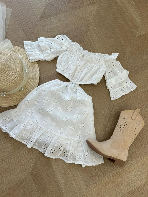 Abito minimo bianco
