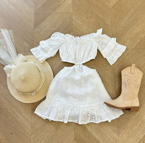 Abito minimo bianco