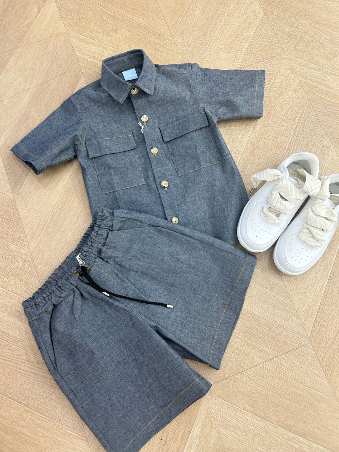 Coordinato california denim chiaro