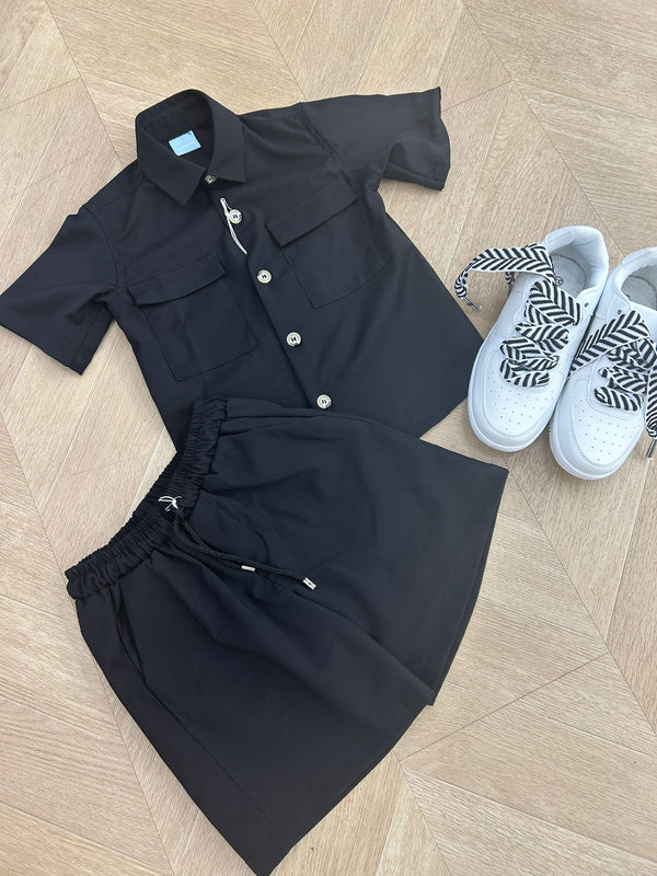 Coordinato california nero