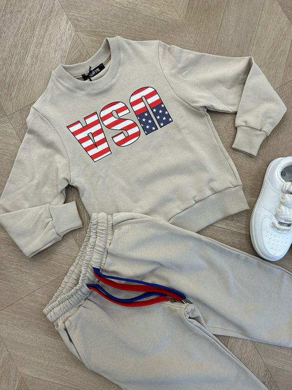 tuta usa beige