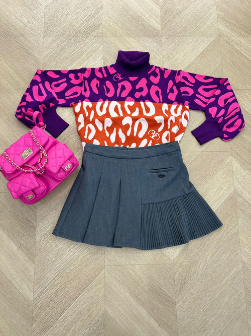 maglione multicolour