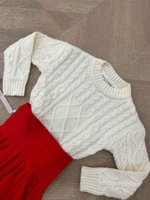 maglione panna