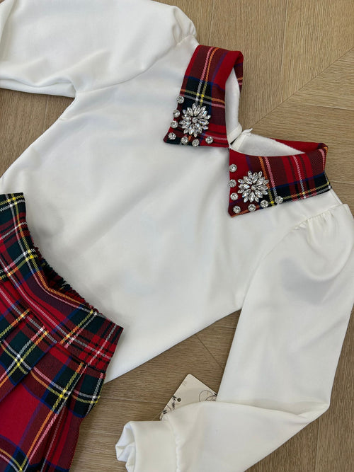 Coordinato scozzese diamond