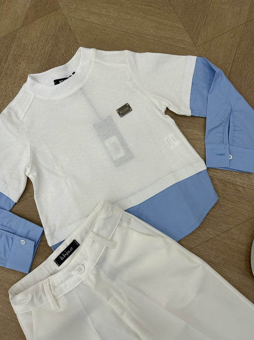 t-shirt camicia