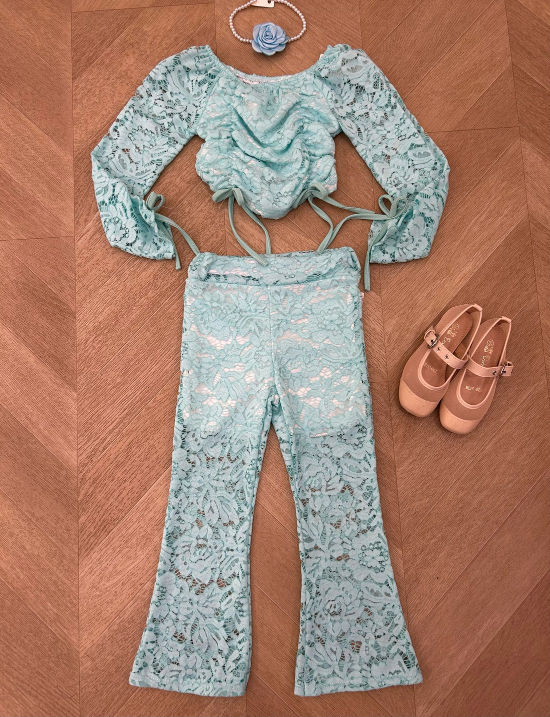 coordinato merly verde acqua