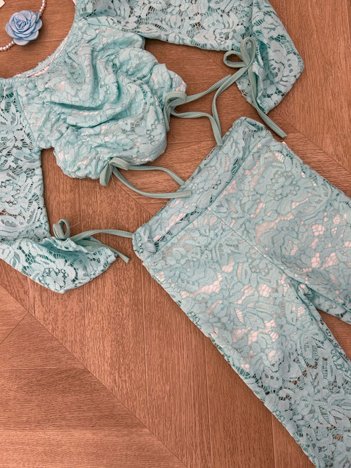 coordinato merly verde acqua