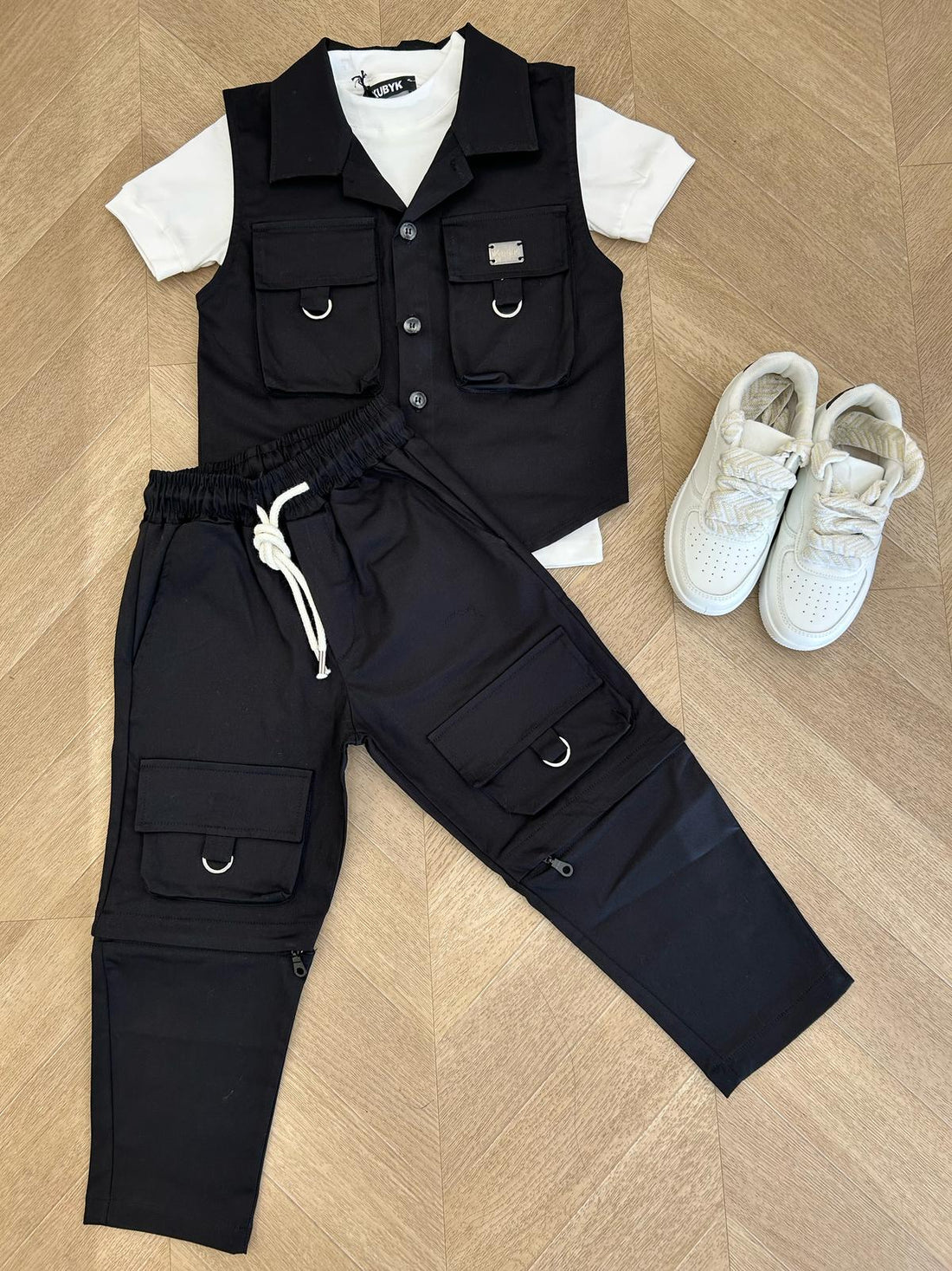 coordinato tyler nero