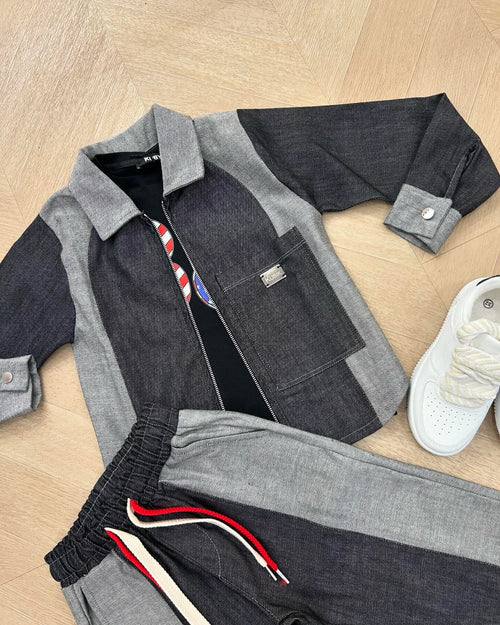 camicia zip