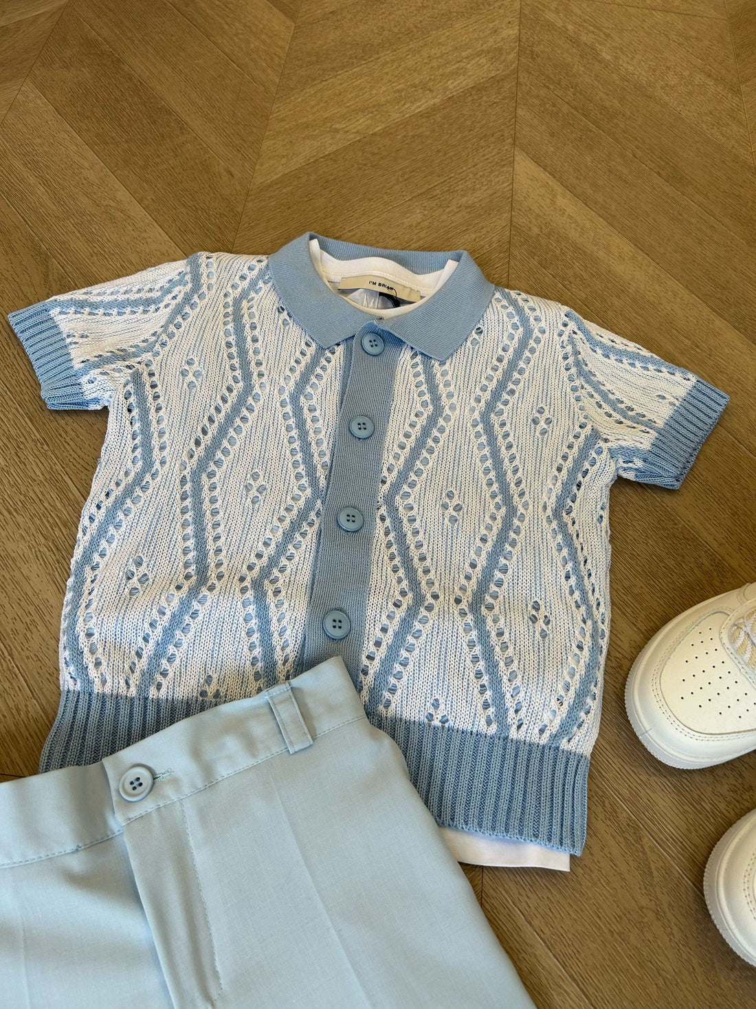 cardigan azzurro