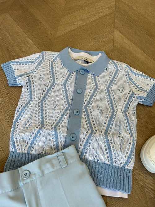 cardigan azzurro