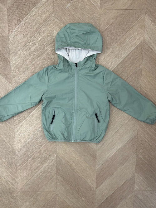 giubbino double face verde