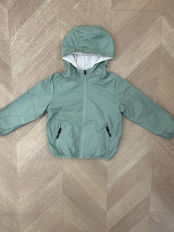 giubbino double face verde