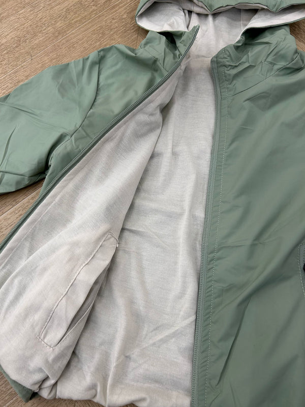 giubbino double face verde