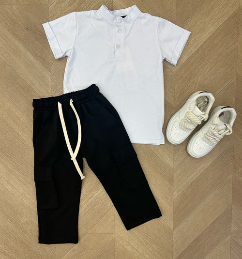 t-shirt milo bianca