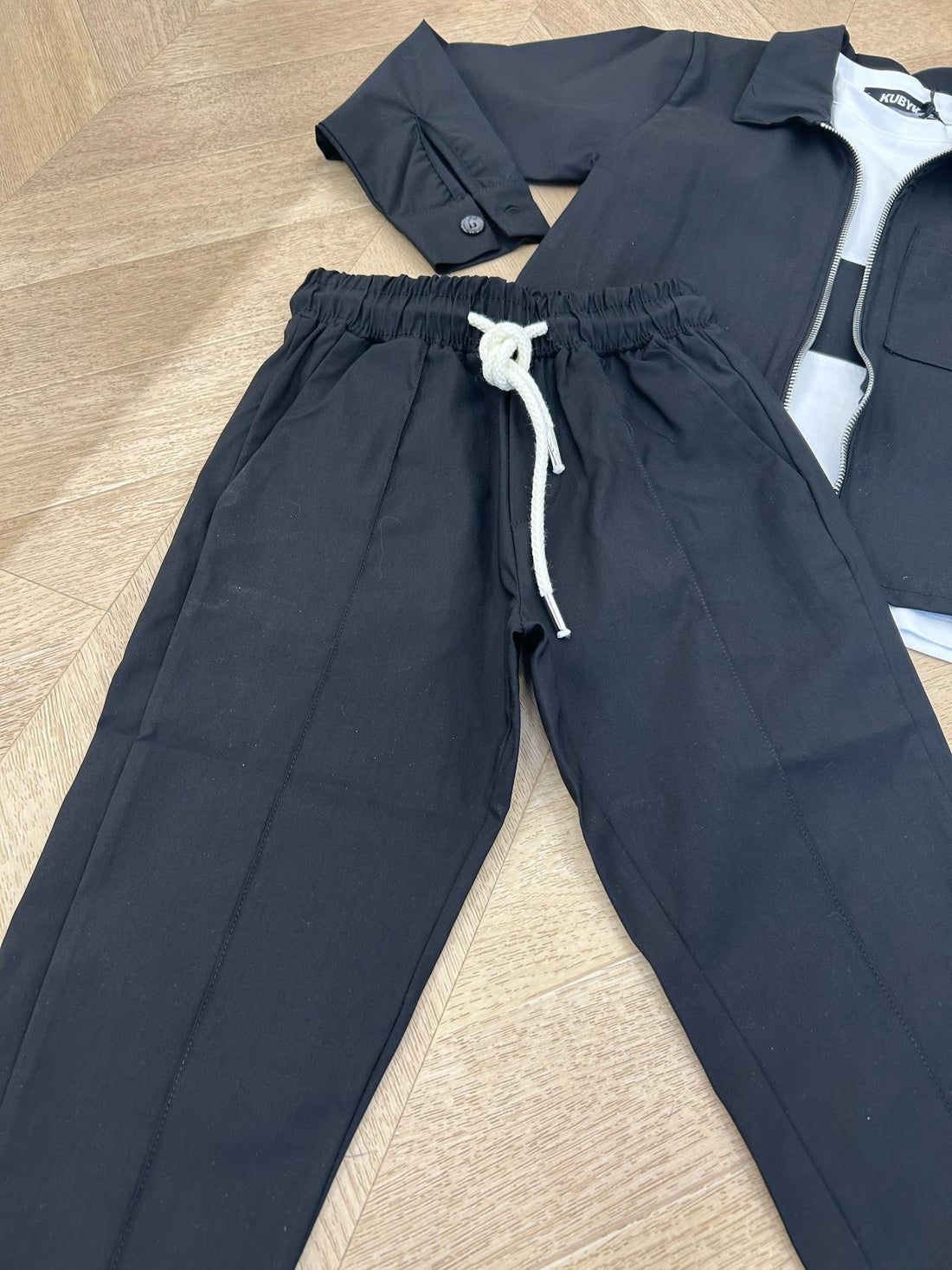 coordinato ricki nero