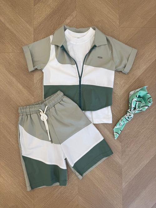 coordinato aiden verde