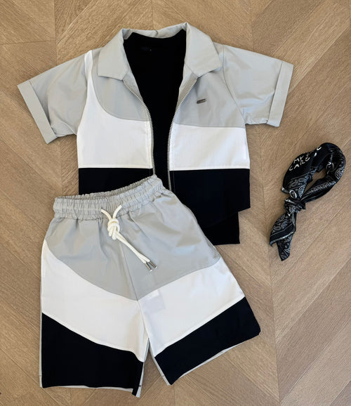 coordinato aiden grigio