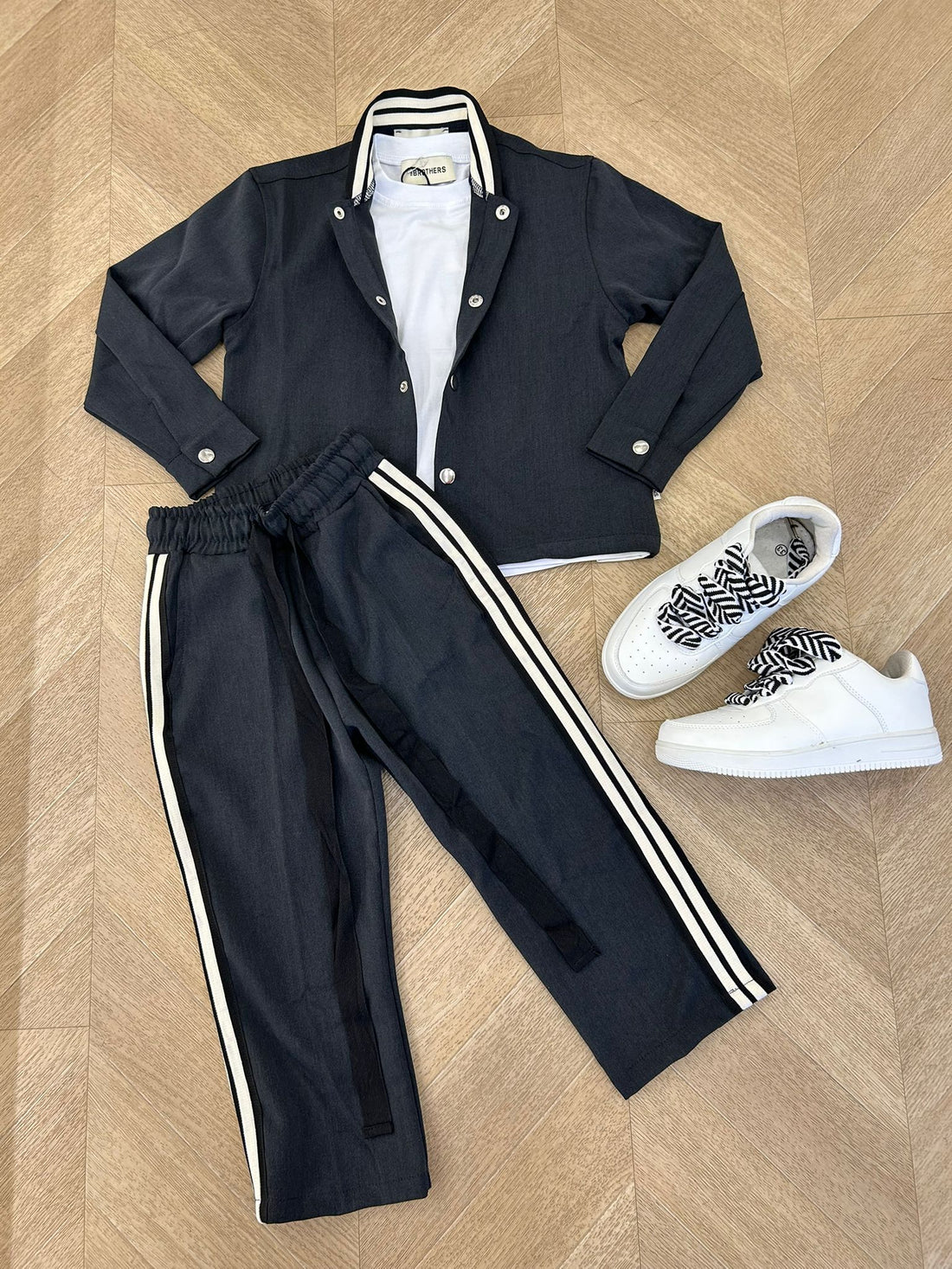 coordinato grigio