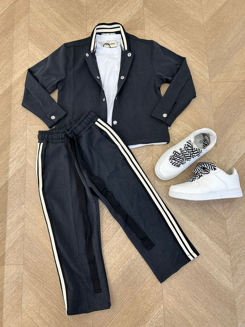 coordinato grigio