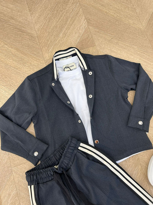 coordinato grigio