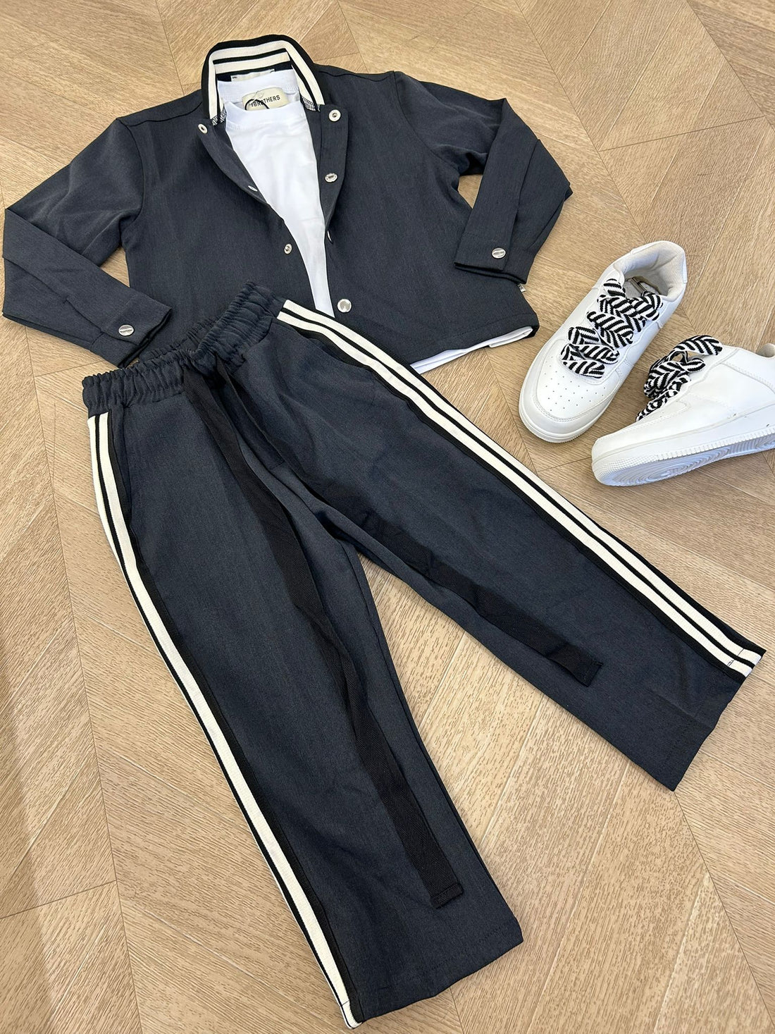 coordinato grigio