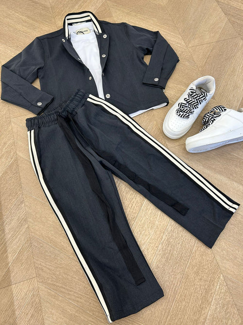coordinato grigio
