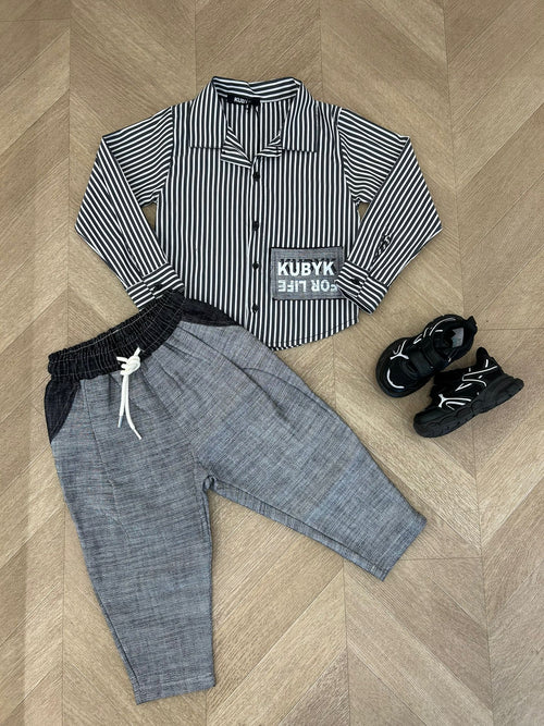 camicia righe