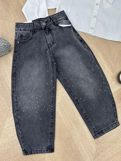 jeans costellazione balloon nero