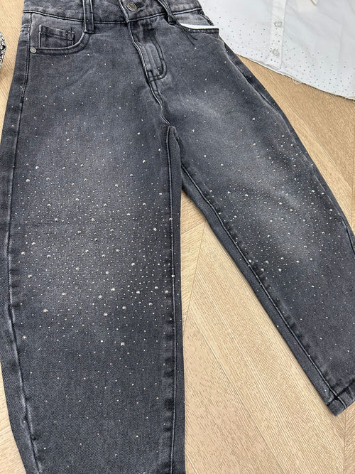 jeans costellazione balloon nero