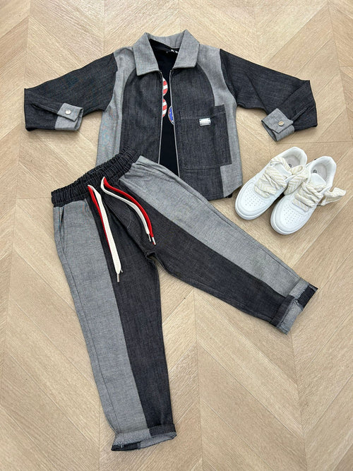 jeans tasconi laccio rosso