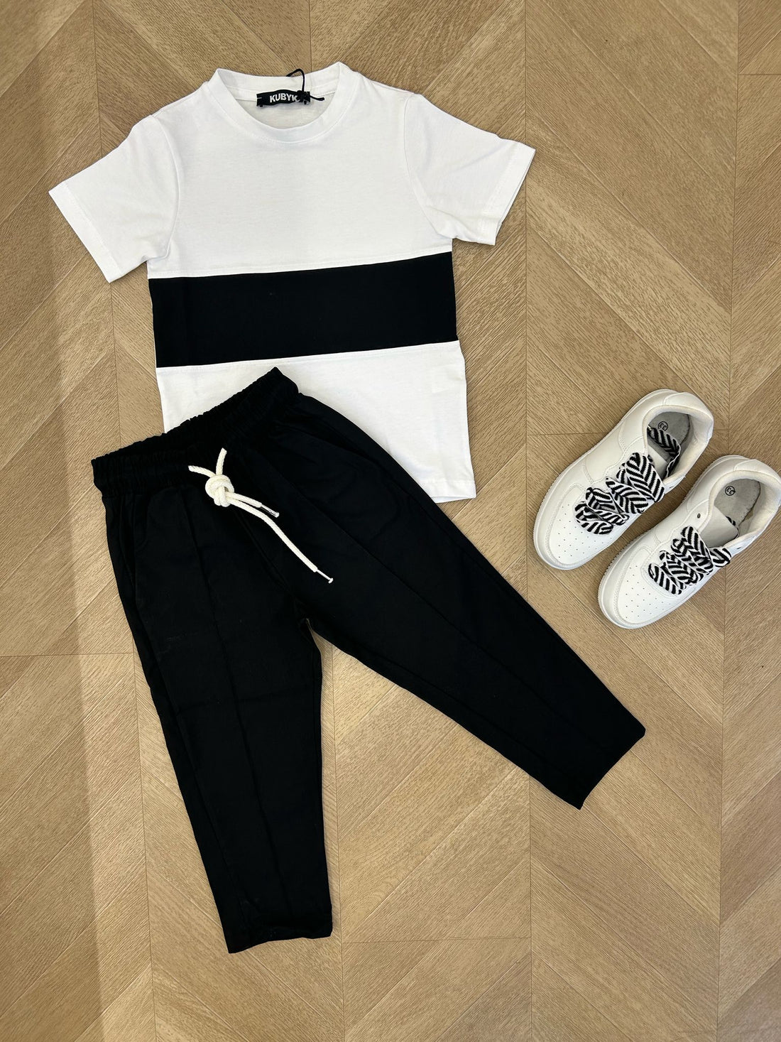 coordinato ricki nero
