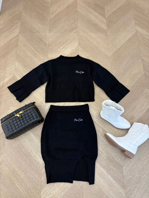 coordinato blake nero