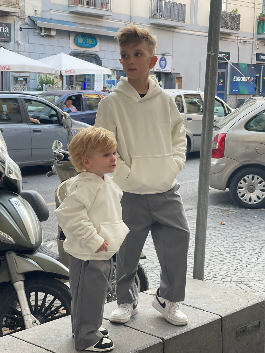 Pantalone grigio imb