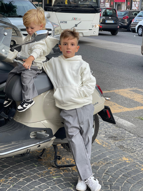 Pantalone grigio imb