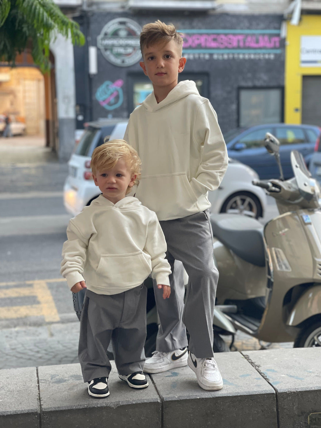 Pantalone grigio imb