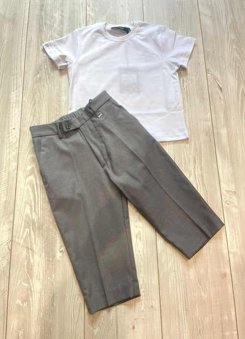 Pantalone grigio imb