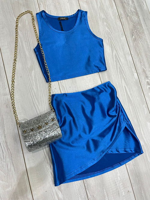 Coordinato royal blu