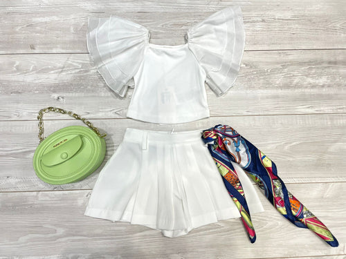 Shorts bianco fun fun