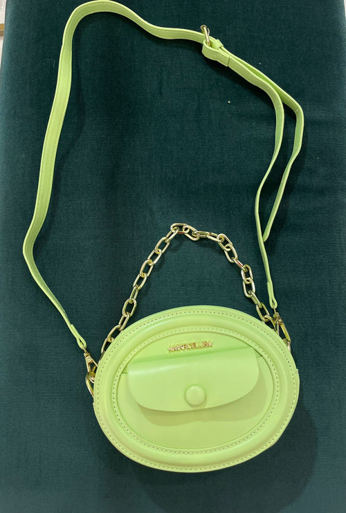 Borsa tonda marc ellis verde
